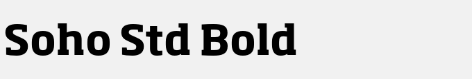 Soho Std Bold
