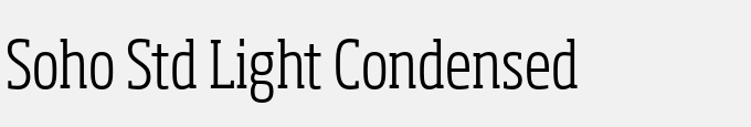 Soho Std Light Condensed