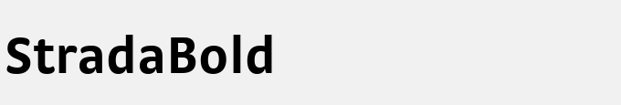 Strada-Bold