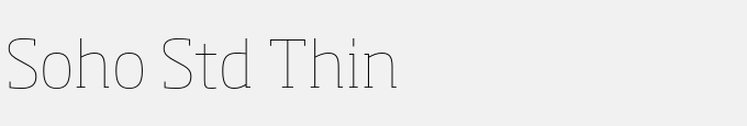 Soho Std Thin