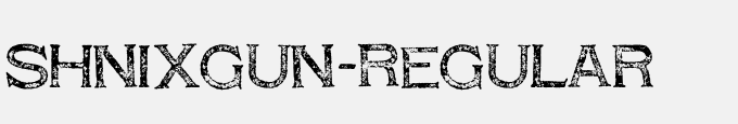 Shnixgun-Regular