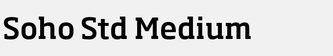 Soho Std Medium