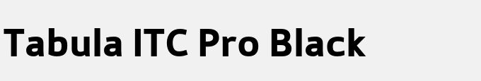 Tabula ITC Pro Black