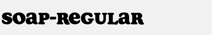 Soap-Regular
