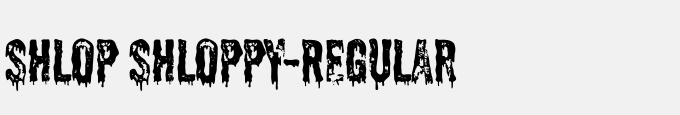 Shlop Shloppy-Regular