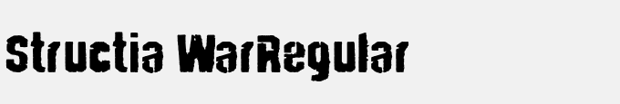 Structia War-Regular