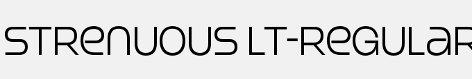 Strenuous Lt-Regular