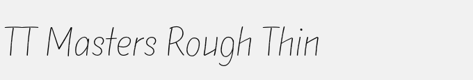 TT Masters Rough Thin