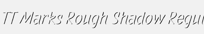 TT Marks Rough Shadow Regular