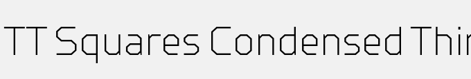 TT Squares Condensed Thin