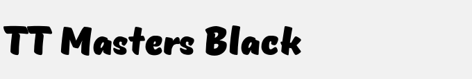TT Masters Black