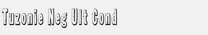 Tuzonie Neg Ult Cond