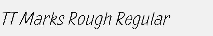 TT Marks Rough Regular