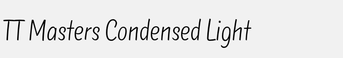 TT Masters Condensed Light