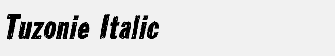 Tuzonie Italic