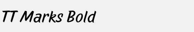 TT Marks Bold