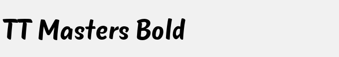 TT Masters Bold