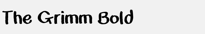 The Grimm Bold