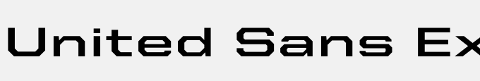 United Sans Ext Bold