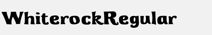 Whiterock-Regular