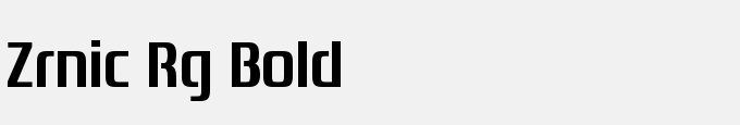 Zrnic Rg Bold