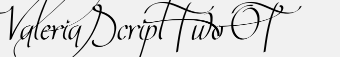 Valeria Script Two OT