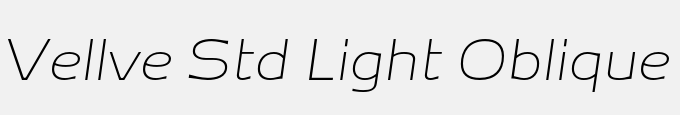 Vellve Std Light Oblique