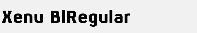 Xenu Bl-Regular