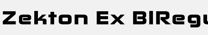 Zekton Ex Bl-Regular