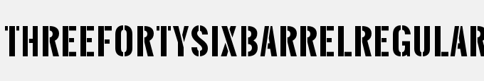 Threefortysixbarrel-Regular