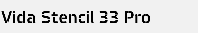 Vida Stencil 33 Pro