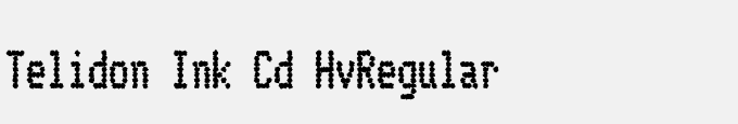 Telidon Ink Cd Hv-Regular