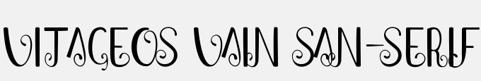 VITAGEOS VAIN SAN-SERIF