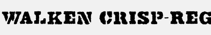 Walken Crisp-Regular