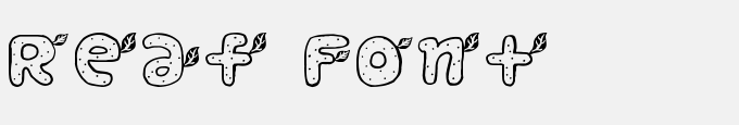 Reaf Font