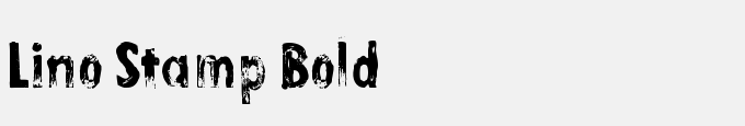 Lino Stamp Bold