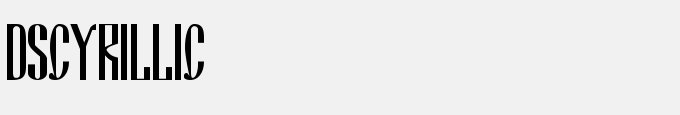 DSCyrillic