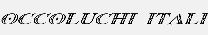 Occoluchi Italic