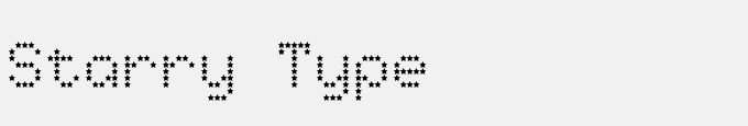 Starry Type