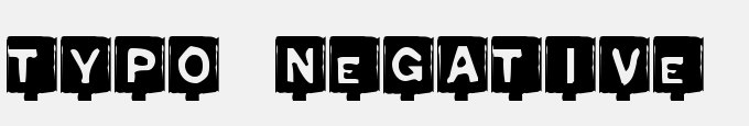 Typo Negative