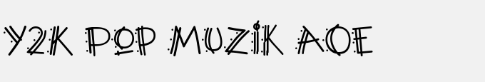 Y2K Pop Muzik AOE