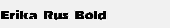 Erika Rus Bold