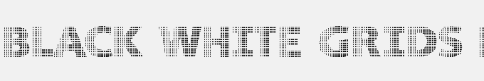 Black White Grids B