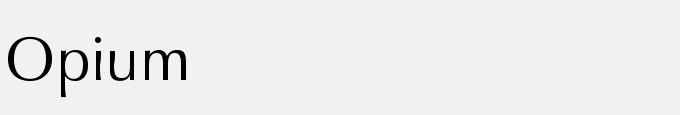 Opium