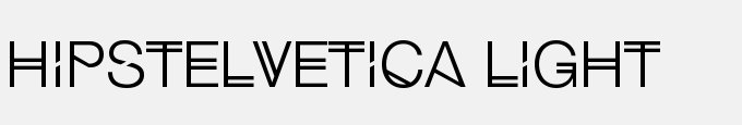 Hipstelvetica Light