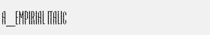 A_Empirial Italic
