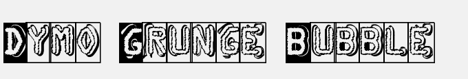 Dymo Grunge Bubble