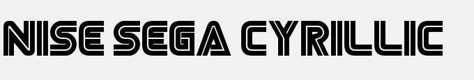 Nise Sega Cyrillic