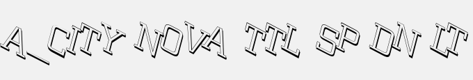 A_City Nova Ttl Sp Dn Lt