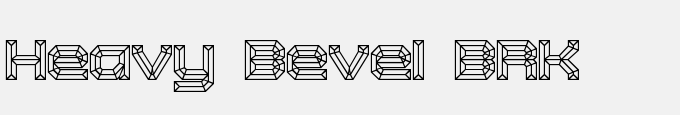 Heavy Bevel BRK